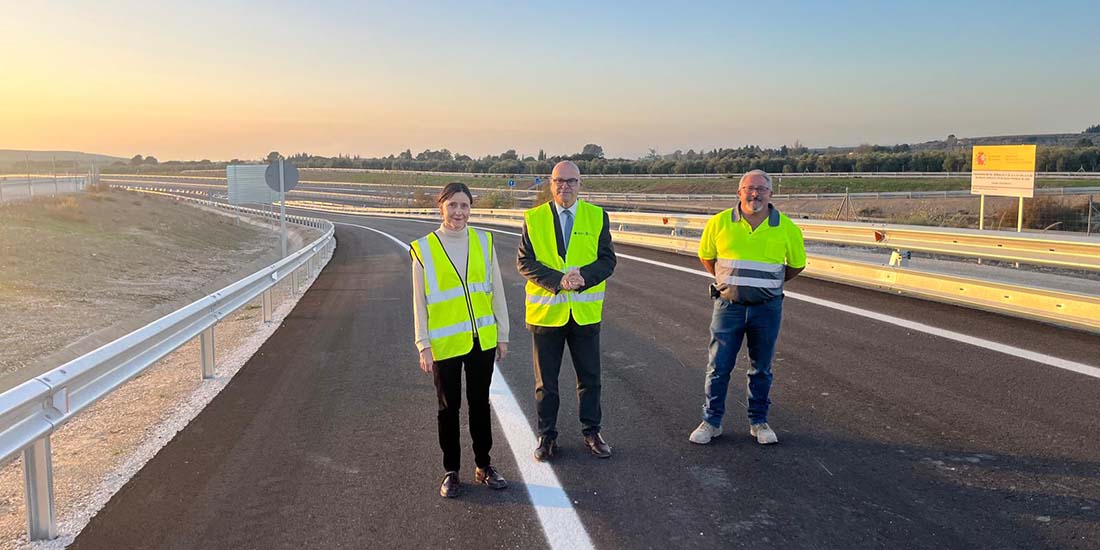 Puesta en servicio del nuevo enlace de la A-32 con la autovía del Olivar en Baeza