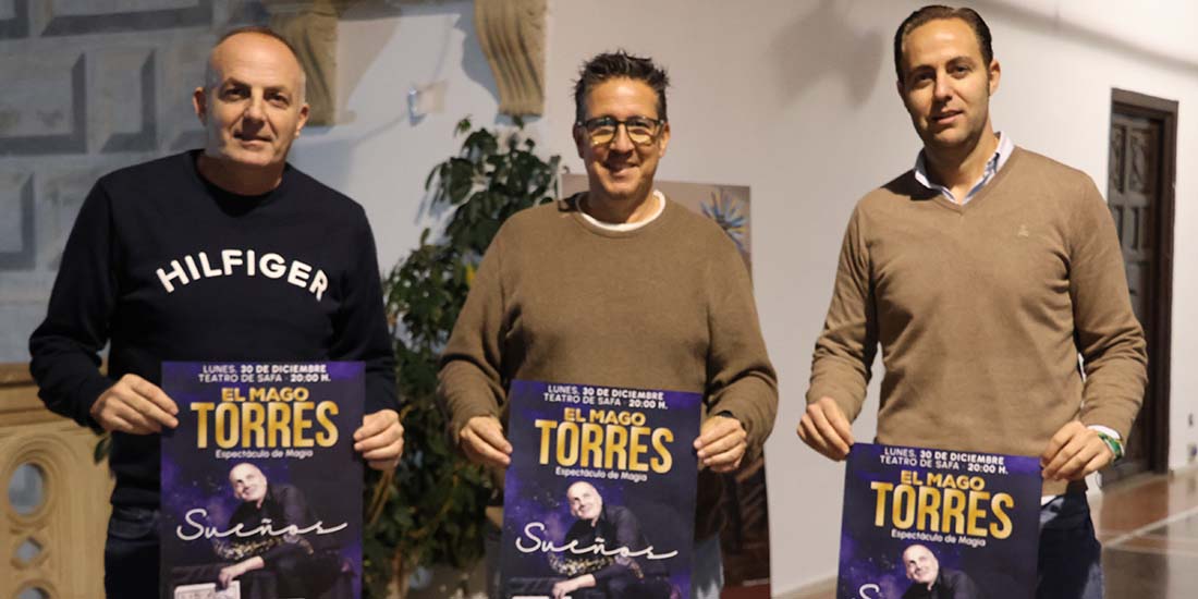 ‘SUEÑOS’ EL ESPECTÁCULO SOLIDARIO DEL MAGO ‘TORRES’ FORMARÁ PARTE DE LA PROGRAMACIÓN DE NAVIDAD DE LA CIUDAD DE ÚBEDA